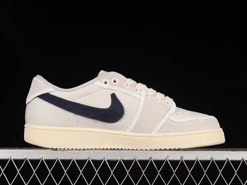 All categories Air Jordan Jordan series basketball shoes Air Jordan 1 Low Uion LA x Air Jordan AJ1 KO Low joint white gray low-top retro basketball shoes DZ4864-100